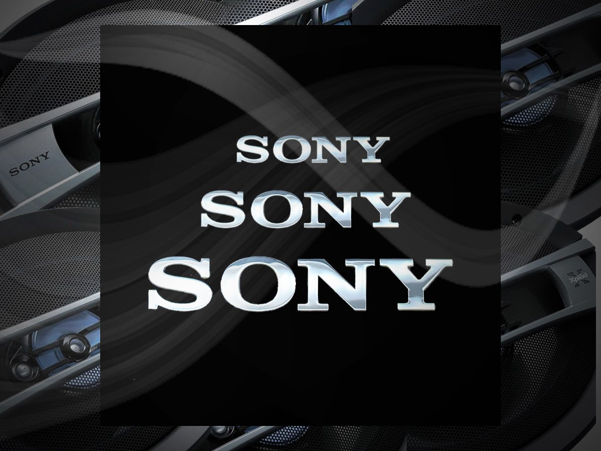 Marca de Alto Falante Sony